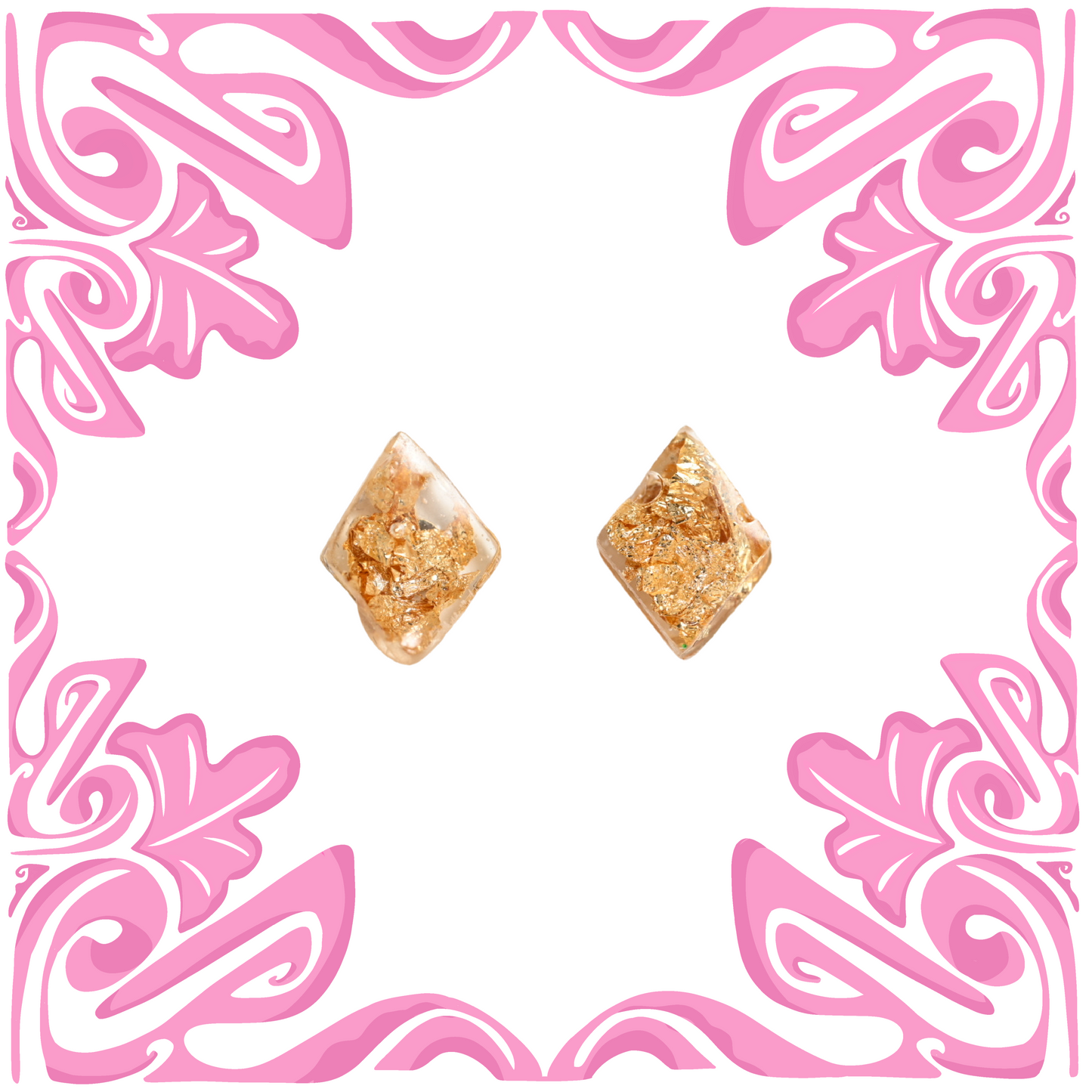 GOLD DIAMOND EARRINGS