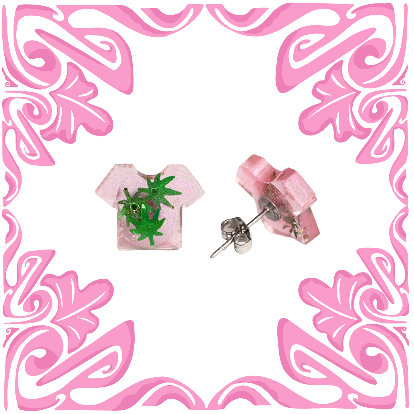 MARY JANE T-SHIRT EARRINGS