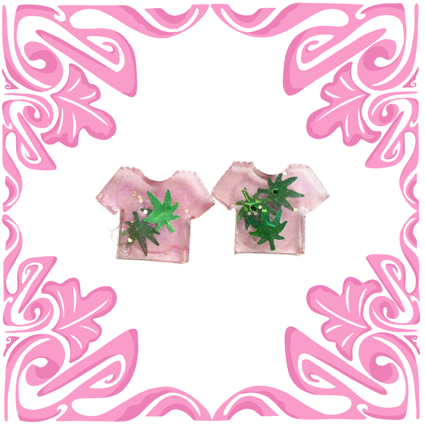 MARY JANE T-SHIRT EARRINGS