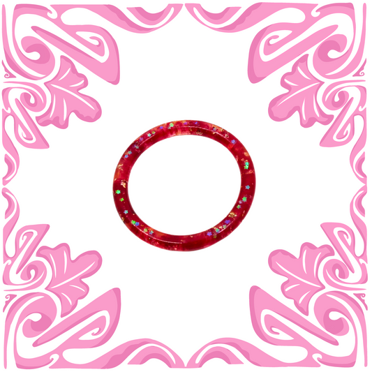 PINK STAR GLITTER BRACELET