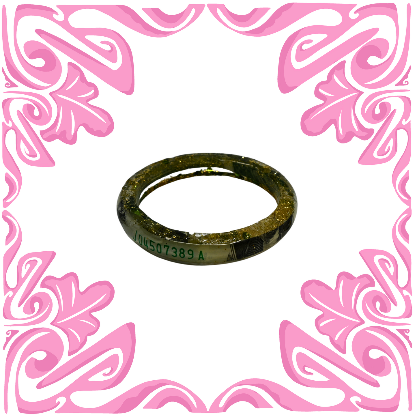 "SERIAL NUMBER" MONEY BRACELET
